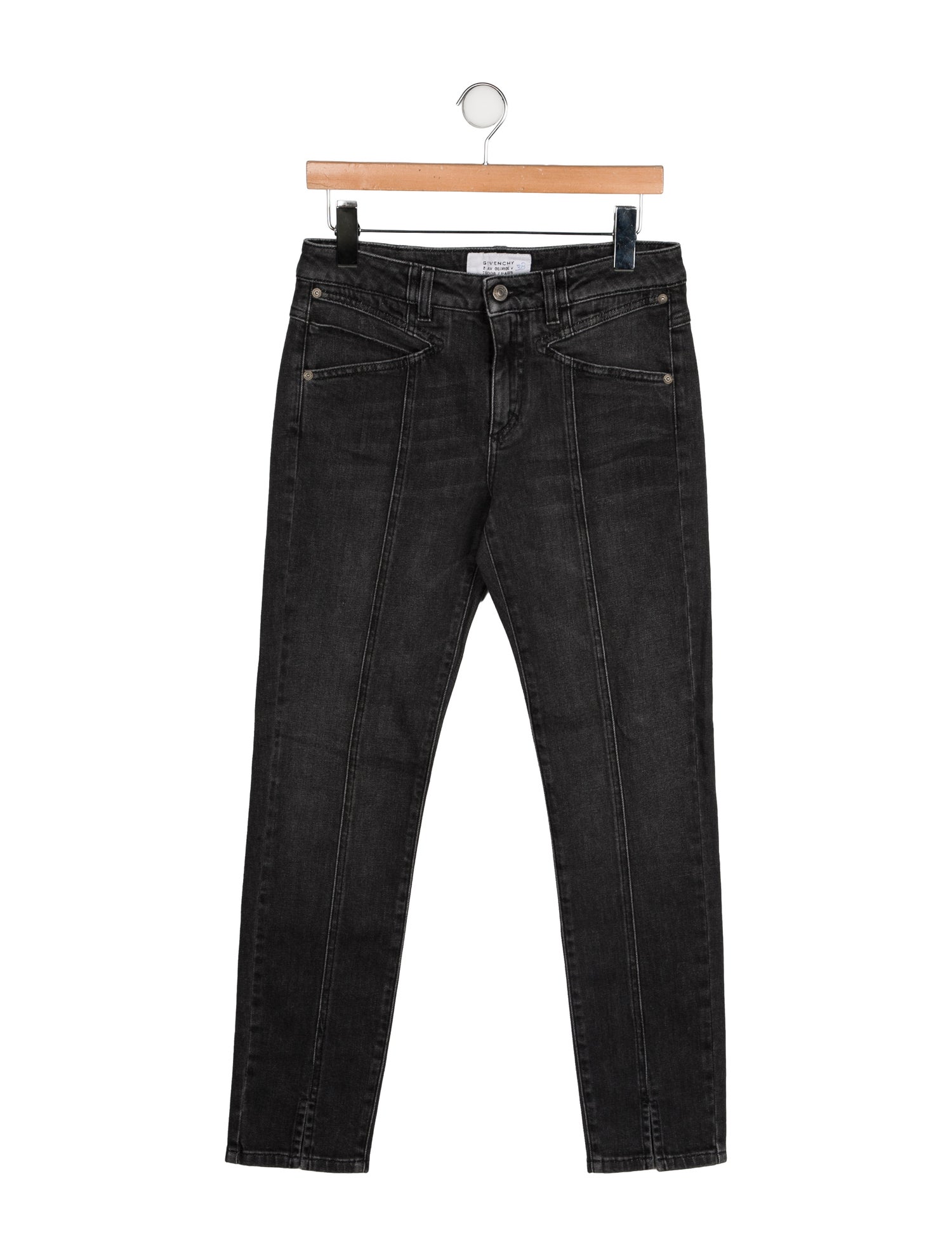 Givenchy Mid-Rise Skinny Leg Jeans