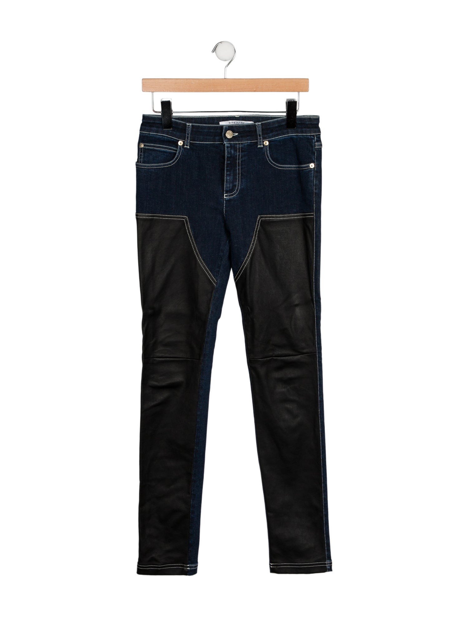 Givenchy Mid-Rise Skinny Leg Jeans