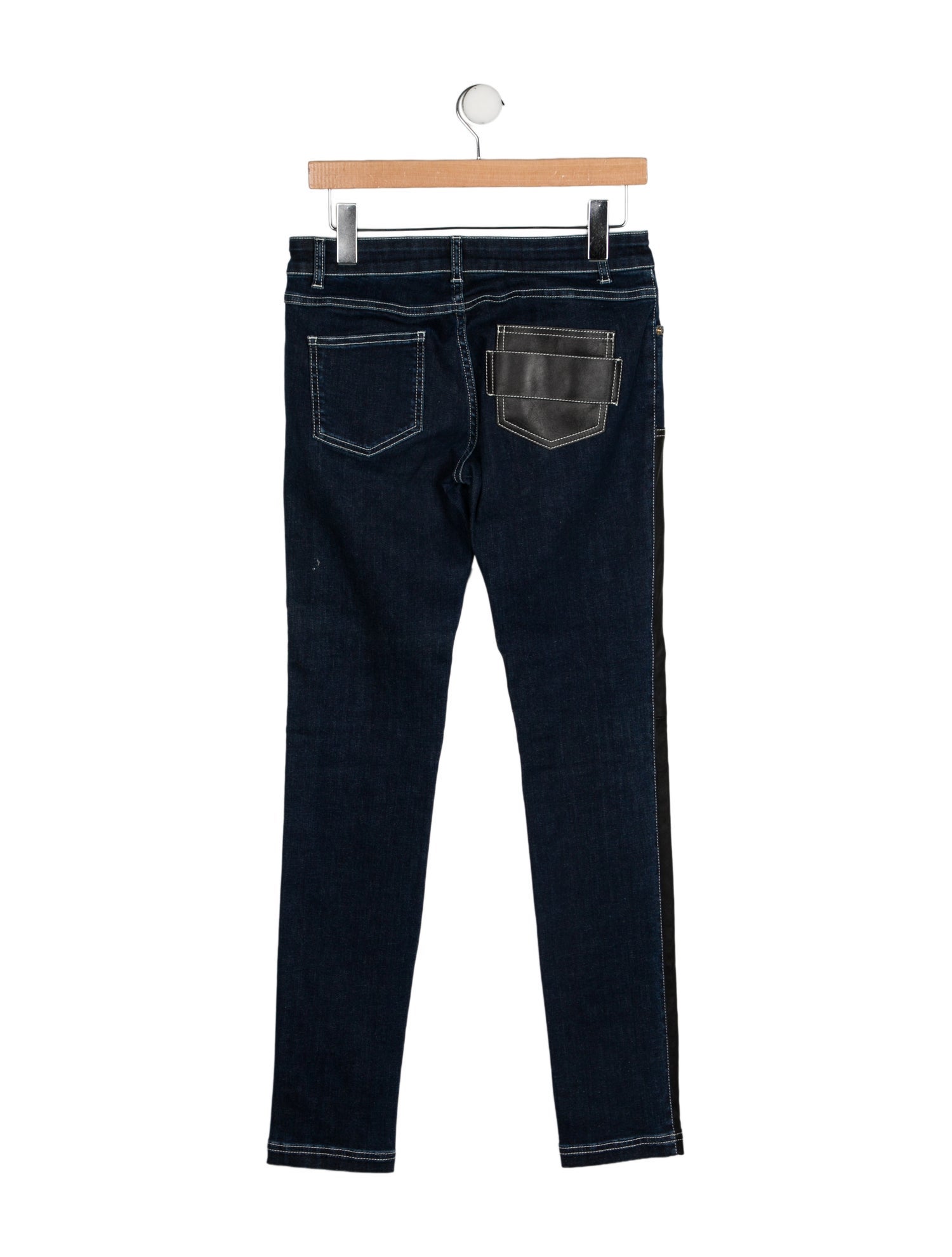 Givenchy Mid-Rise Skinny Leg Jeans
