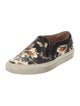 Givenchy Leather Floral Print Sneakers