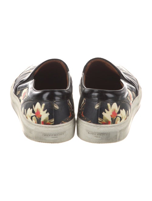 Givenchy Leather Floral Print Sneakers