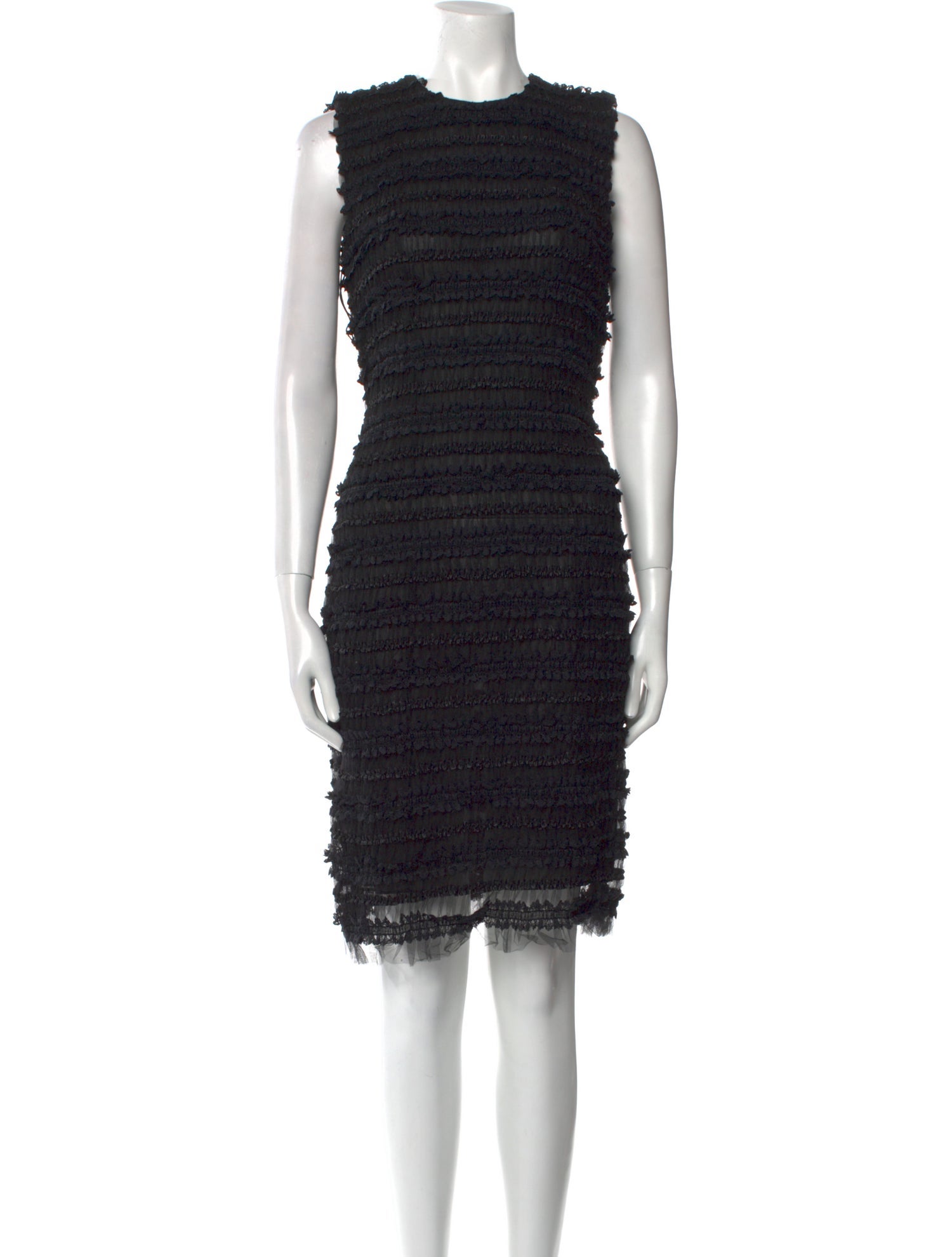 Givenchy Crew Neck Knee-Length Dress