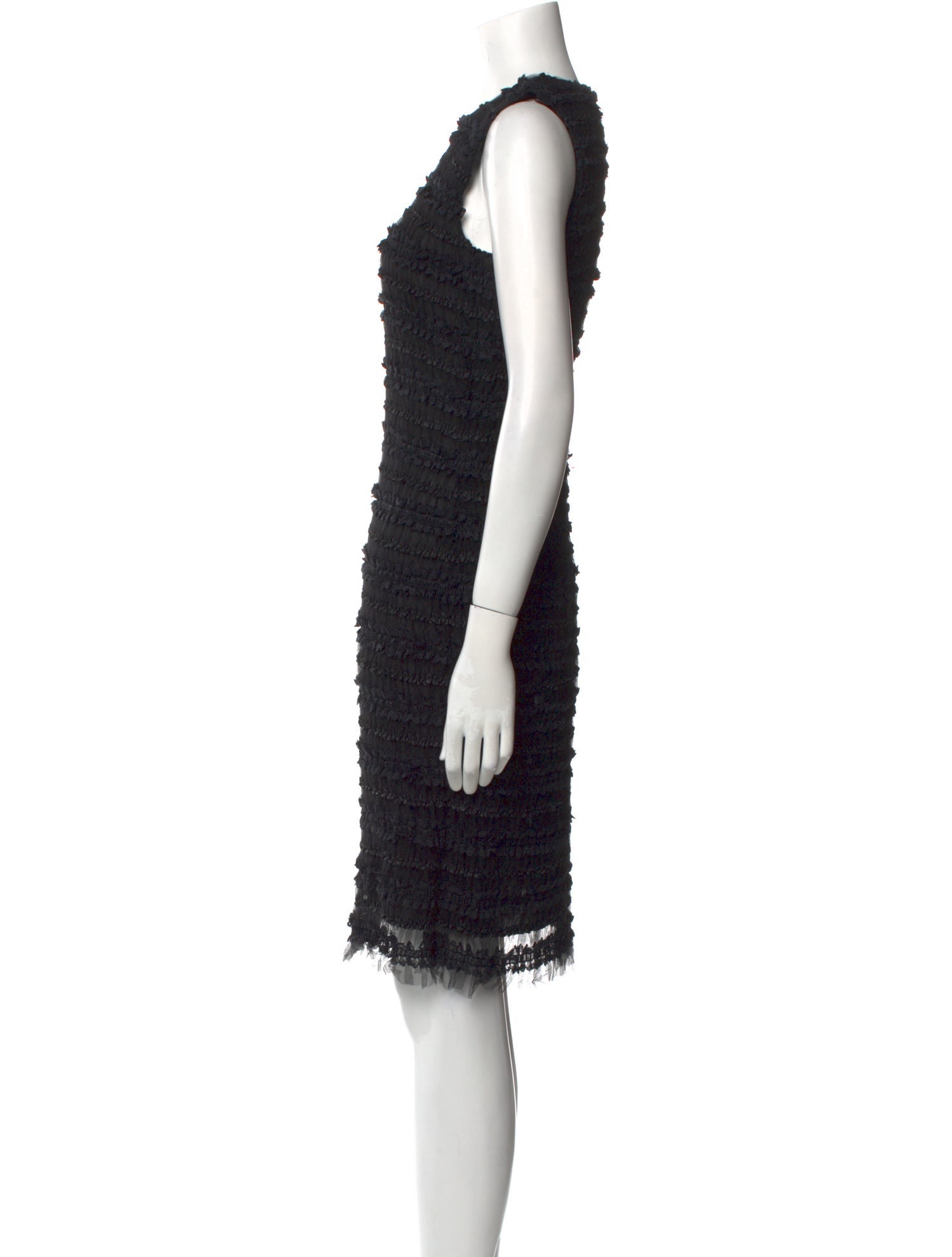 Givenchy Crew Neck Knee-Length Dress