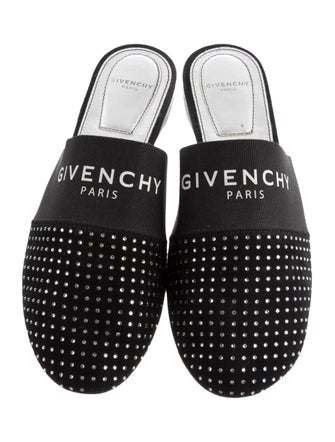 Givenchy Leather Printed Mules