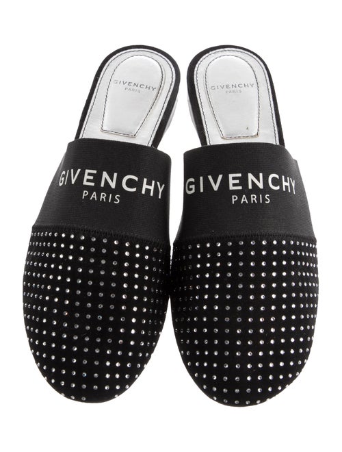 Givenchy Leather Printed Mules