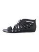 Givenchy Rubber Gladiator Sandals