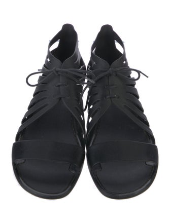 Givenchy Rubber Gladiator Sandals