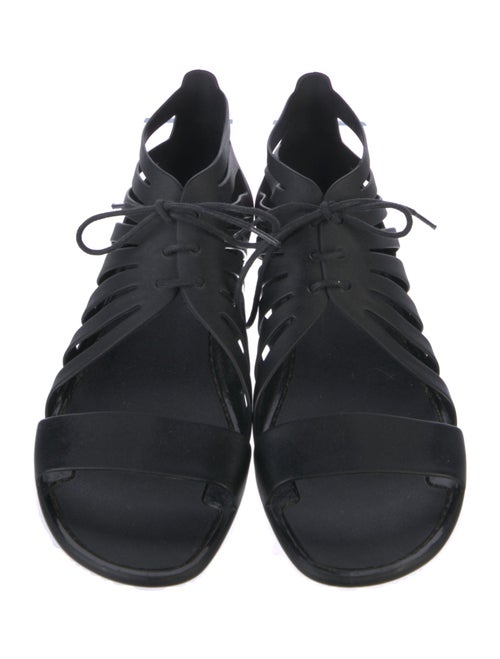 Givenchy Rubber Gladiator Sandals