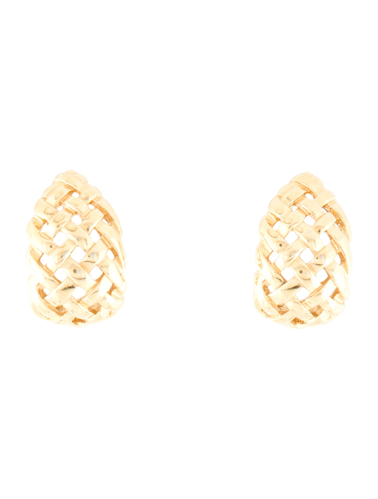 Givenchy Woven Clip-On Earrings