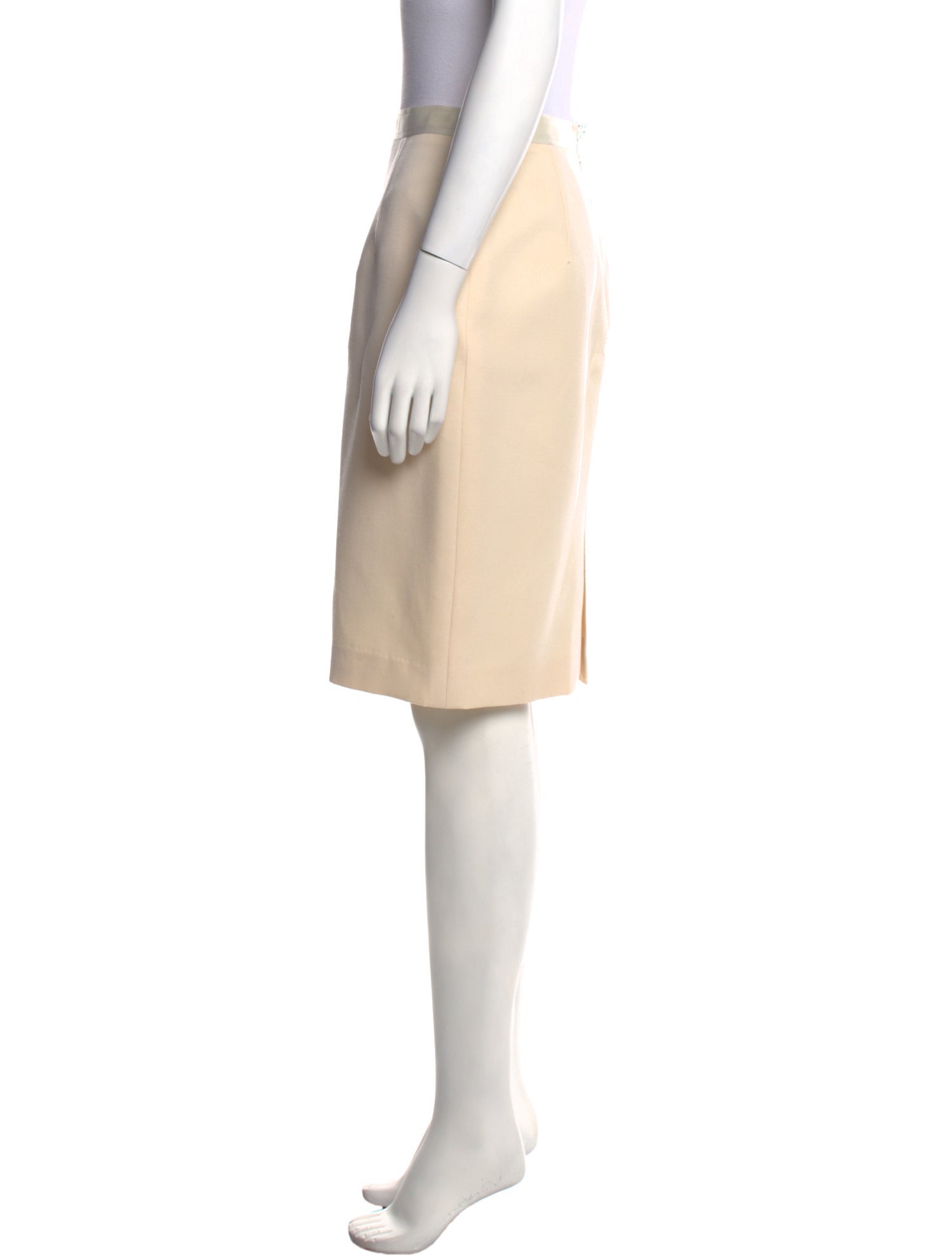 Givenchy Wool Knee-Length Skirt