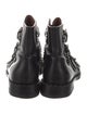 Givenchy Leather Studded Accents Combat Boots