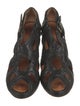 Givenchy Leather Cutout Accent Pumps