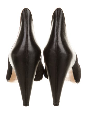 Givenchy Suede Crystal Embellishments Pumps