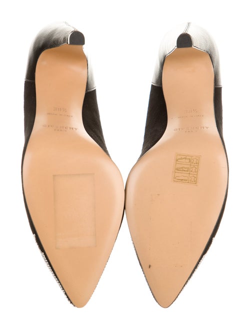 Givenchy Suede Crystal Embellishments Pumps