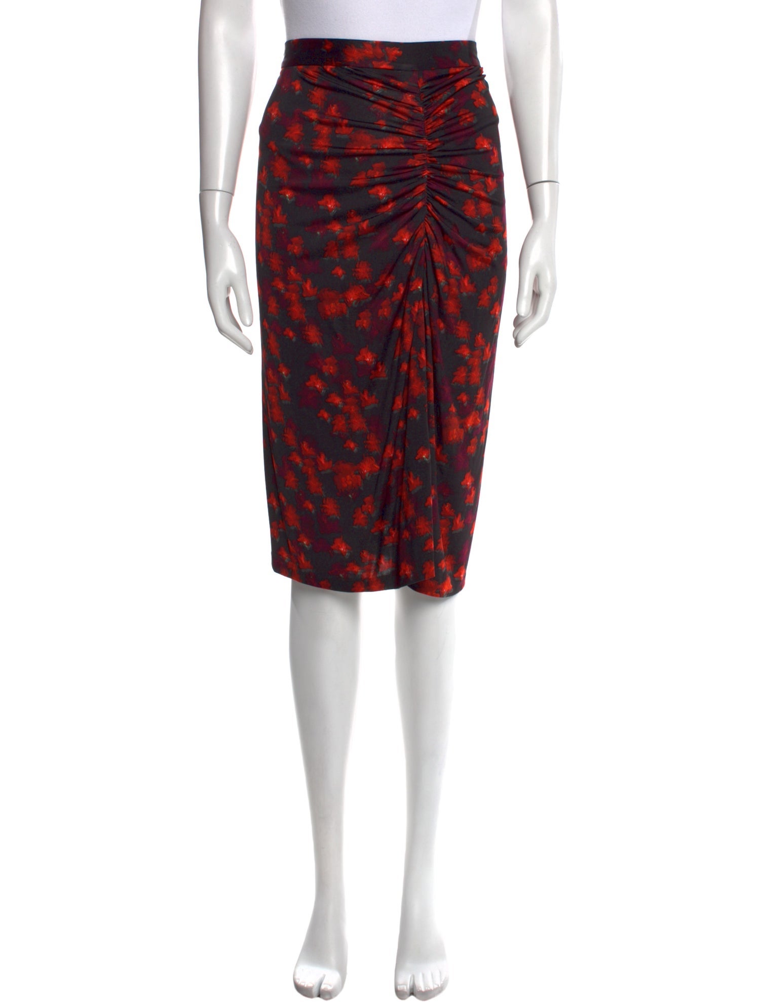Givenchy Printed Knee-Length Skirt