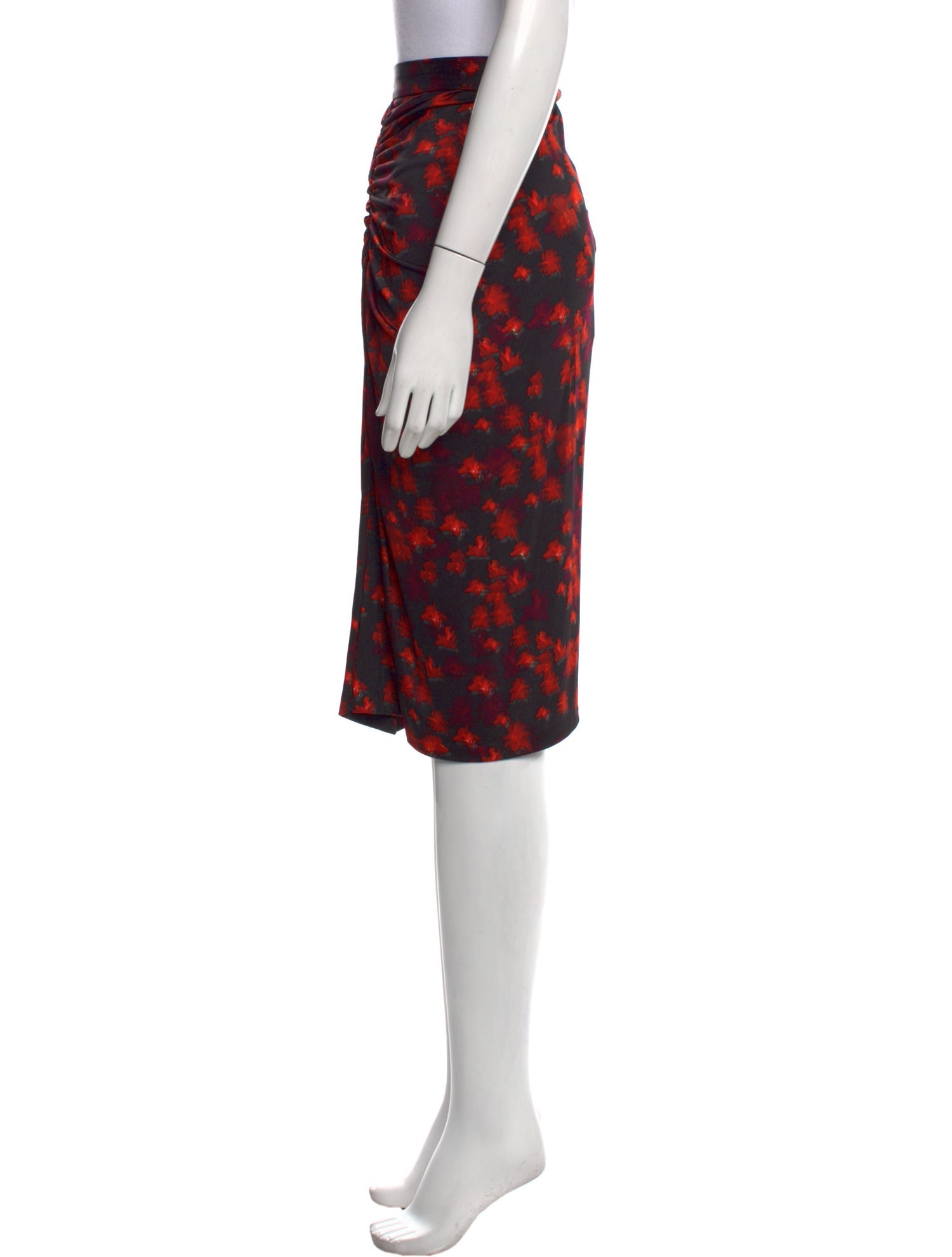 Givenchy Printed Knee-Length Skirt