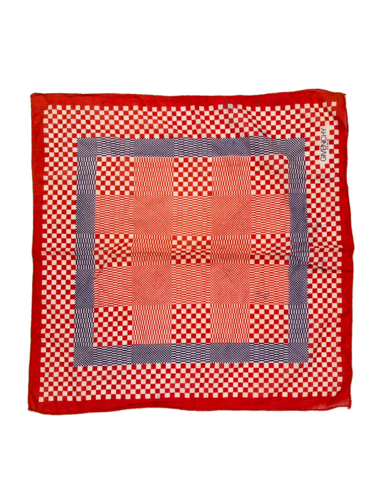 Givenchy Silk Floral Print Scarf