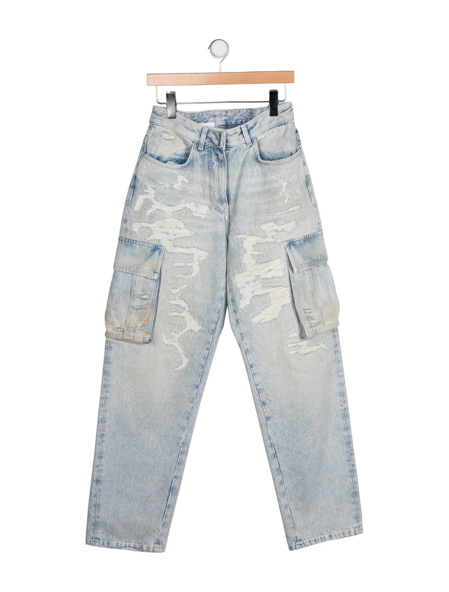 Givenchy High-Rise Straight Leg Jeans w/ Tags