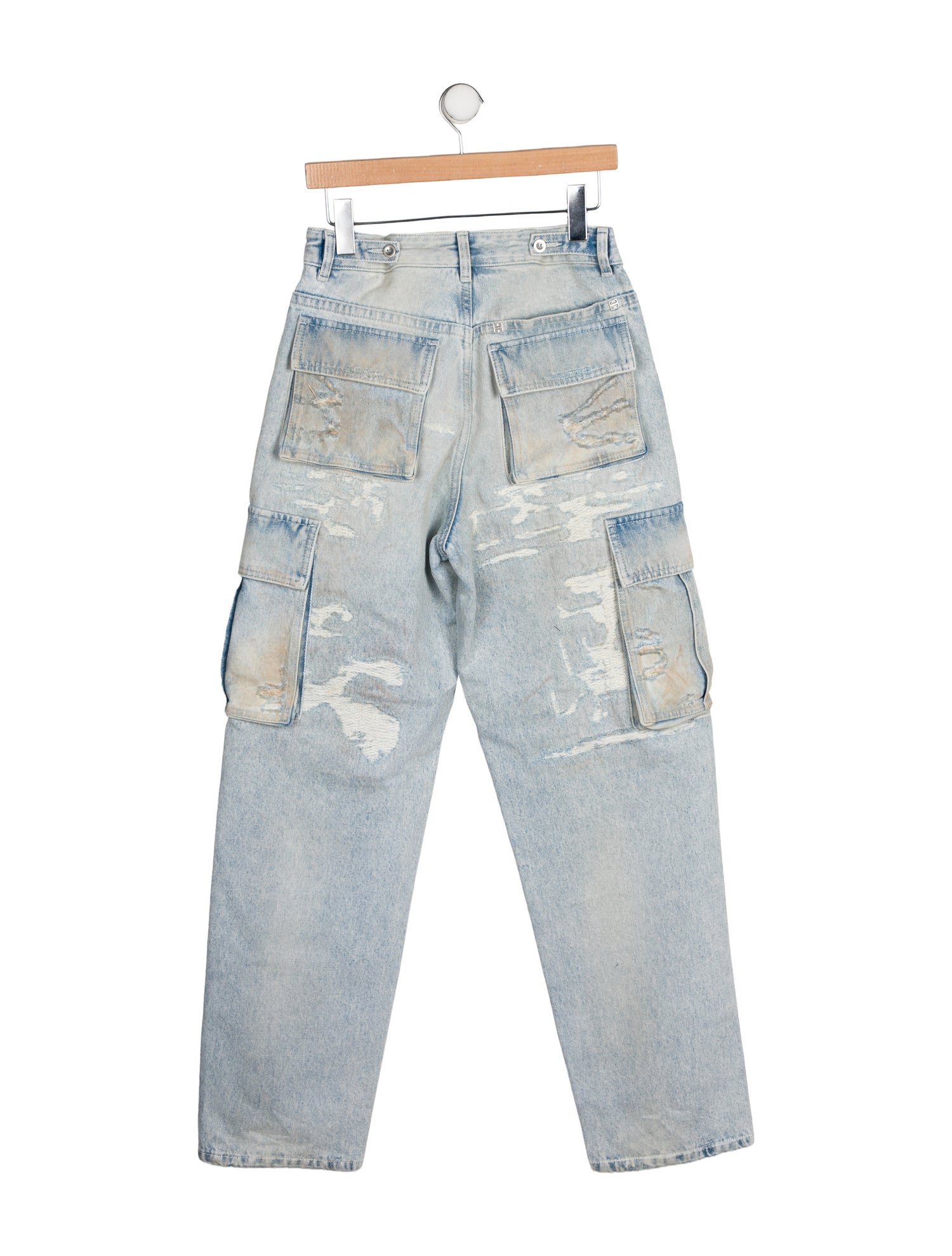 Givenchy High-Rise Straight Leg Jeans w/ Tags