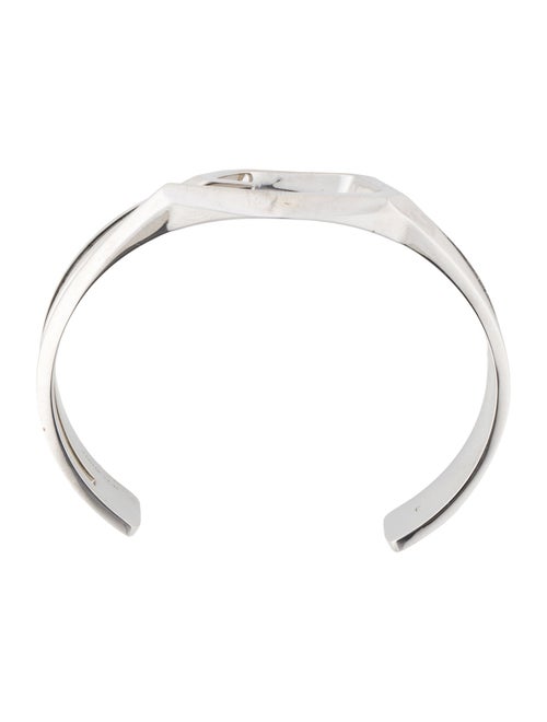 Givenchy Giv Cut Leather Cuff Bracelet