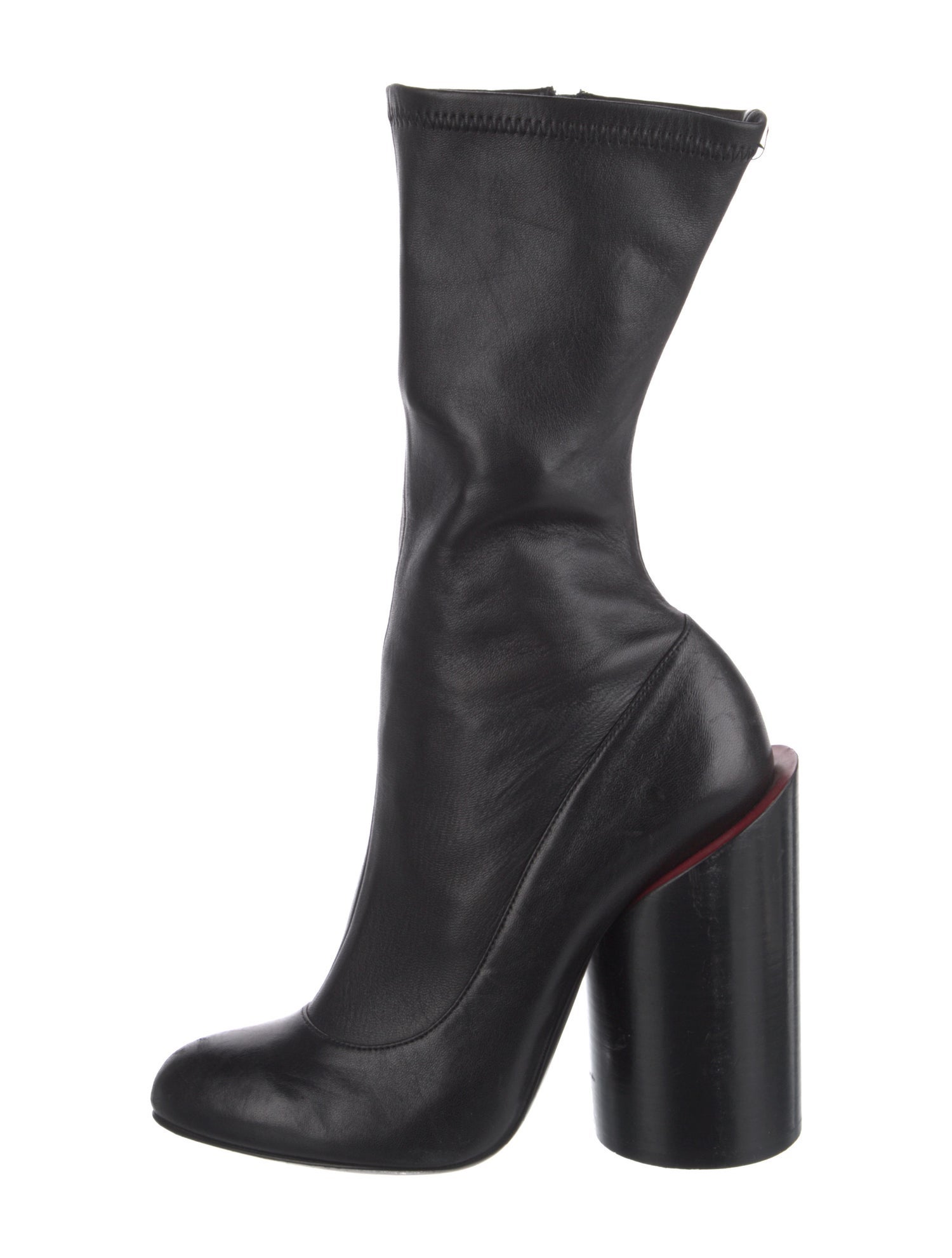 Givenchy Leather Beaded Accents Boots