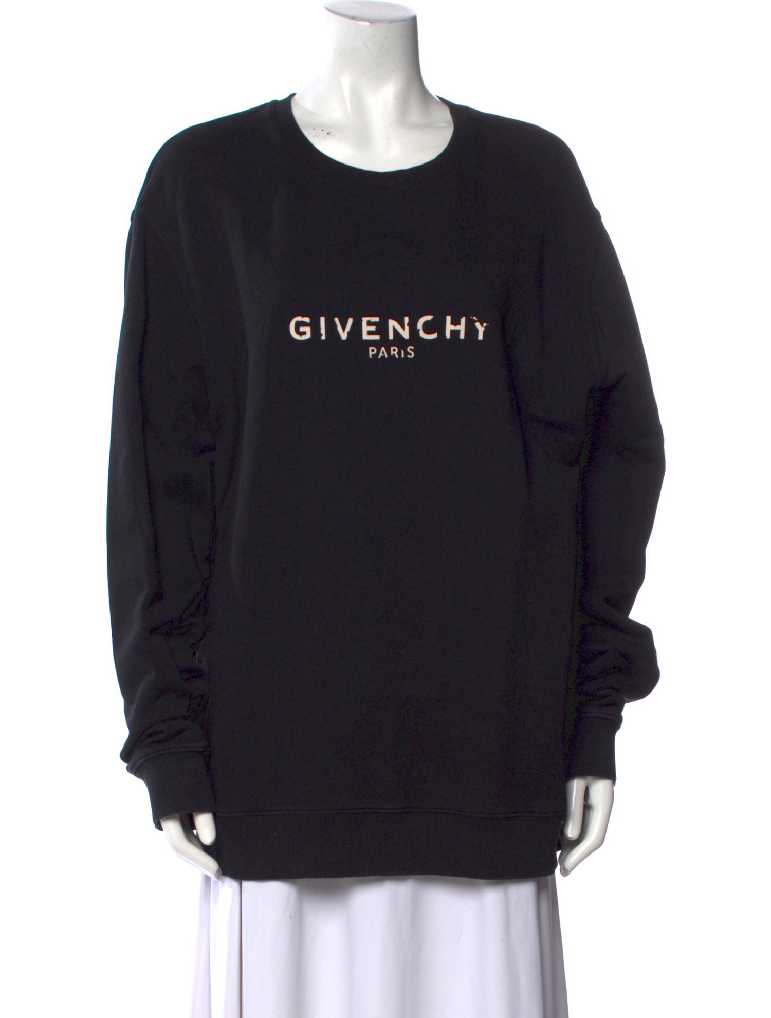 Givenchy Graphic Print Crew Neck Sweatshirt