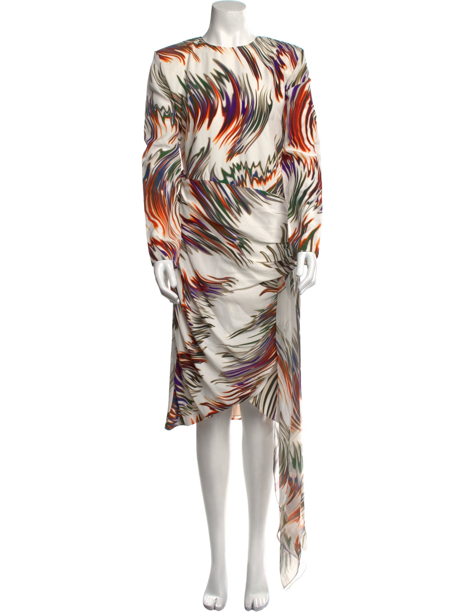 Givenchy Silk Midi Length Dress