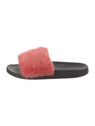 Givenchy Mink Slides
