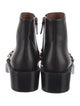 Givenchy Leather Chain-Link Accents Boots
