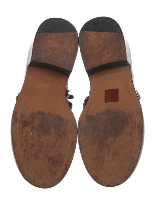 Givenchy Leather Chain-Link Accents Boots