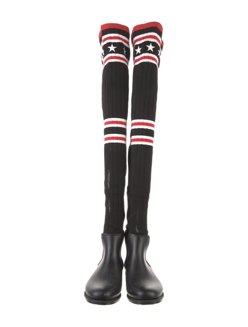 Givenchy Rubber Printed Rain Boots