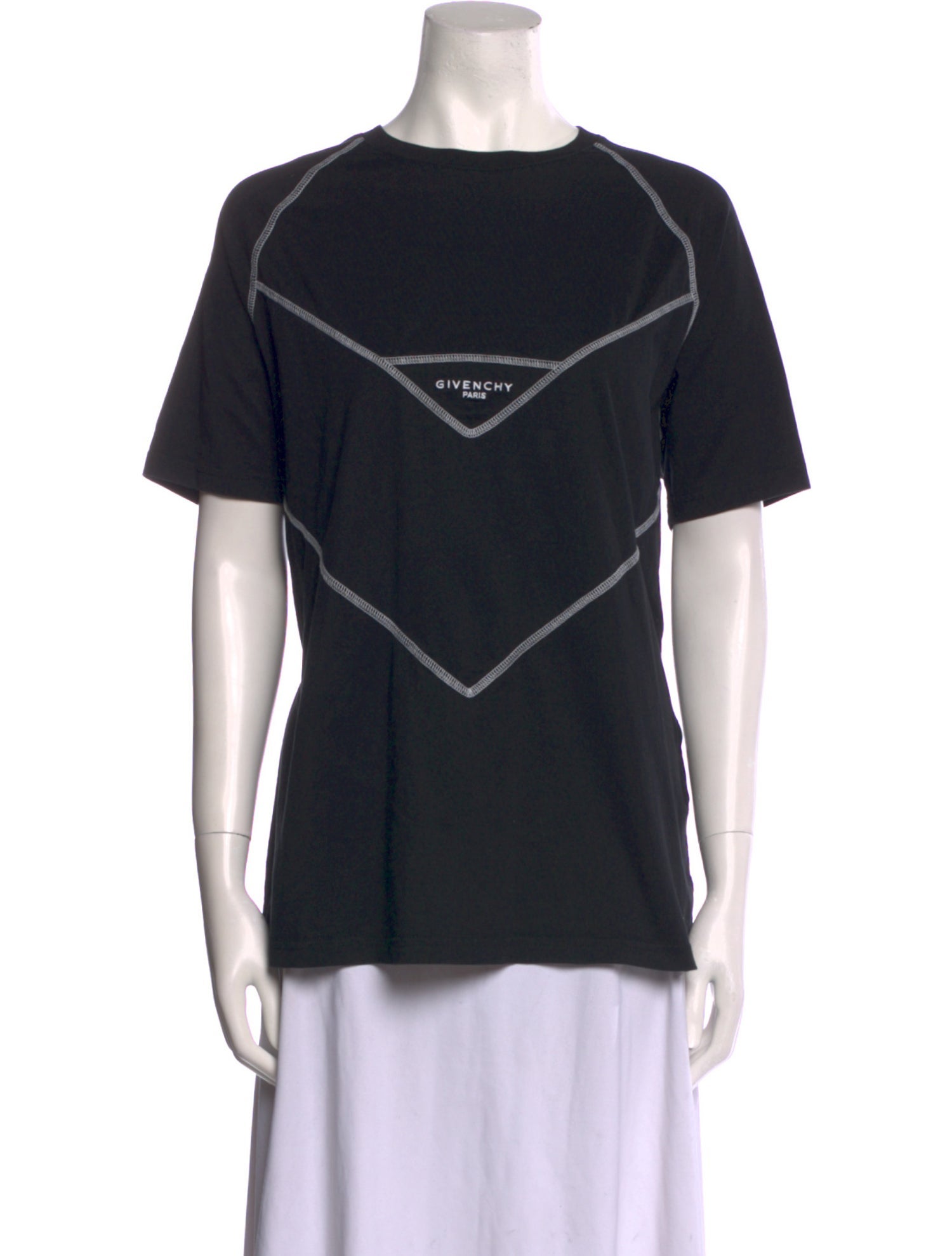 Givenchy Graphic Print Crew Neck T-Shirt