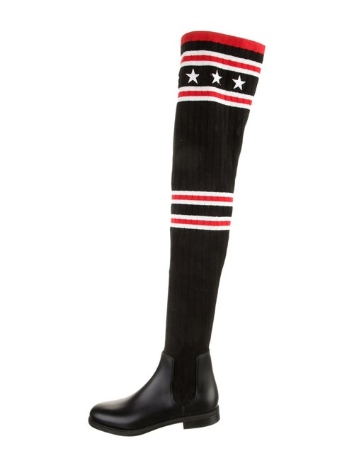 Givenchy Striped Sock Boots