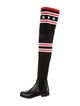 Givenchy Striped Sock Boots