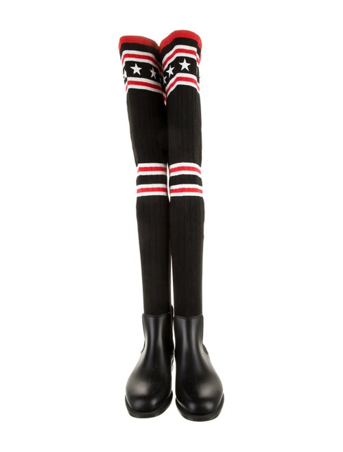 Givenchy Striped Sock Boots