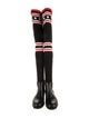 Givenchy Striped Sock Boots