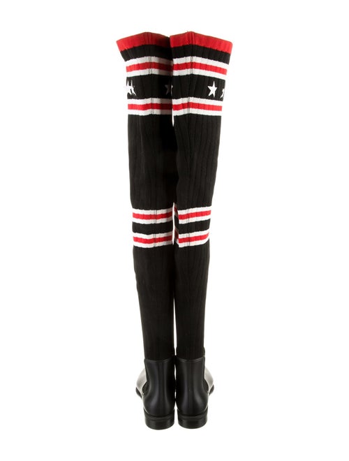 Givenchy Striped Sock Boots