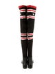 Givenchy Striped Sock Boots