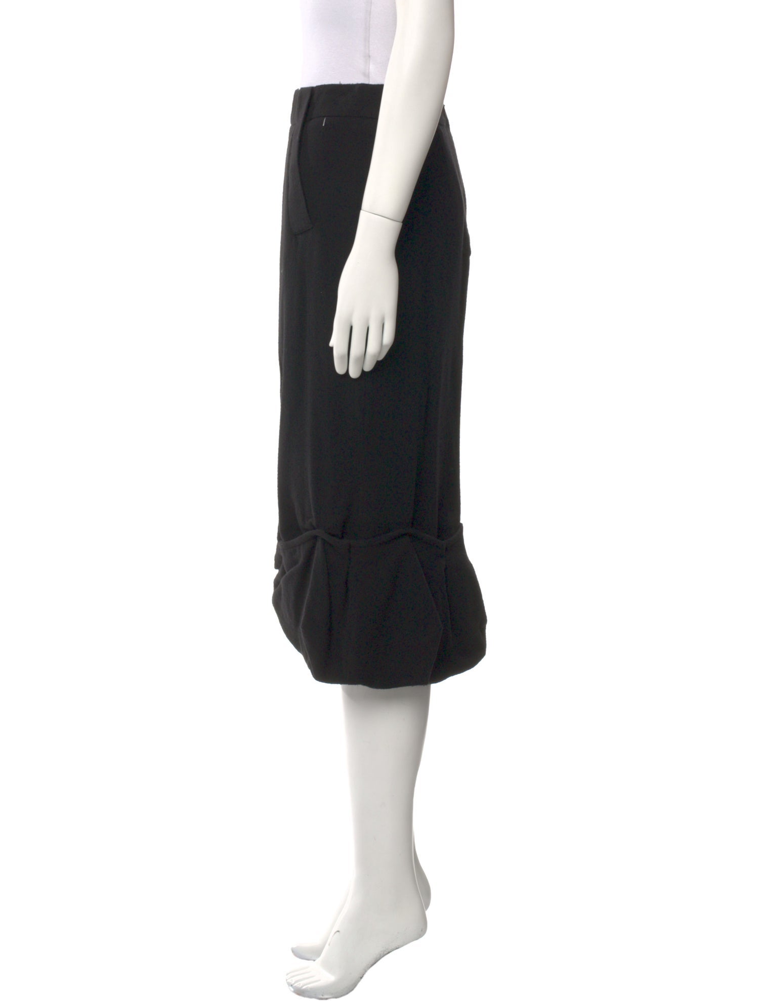 Givenchy Wool Knee-Length Skirt w/ Tags