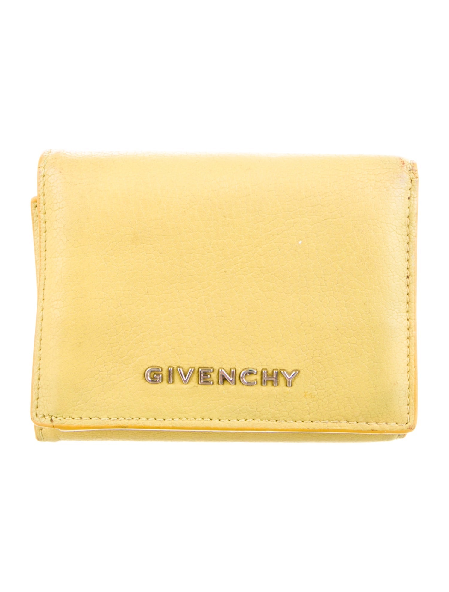 Givenchy Leather Graphic Print Wallet