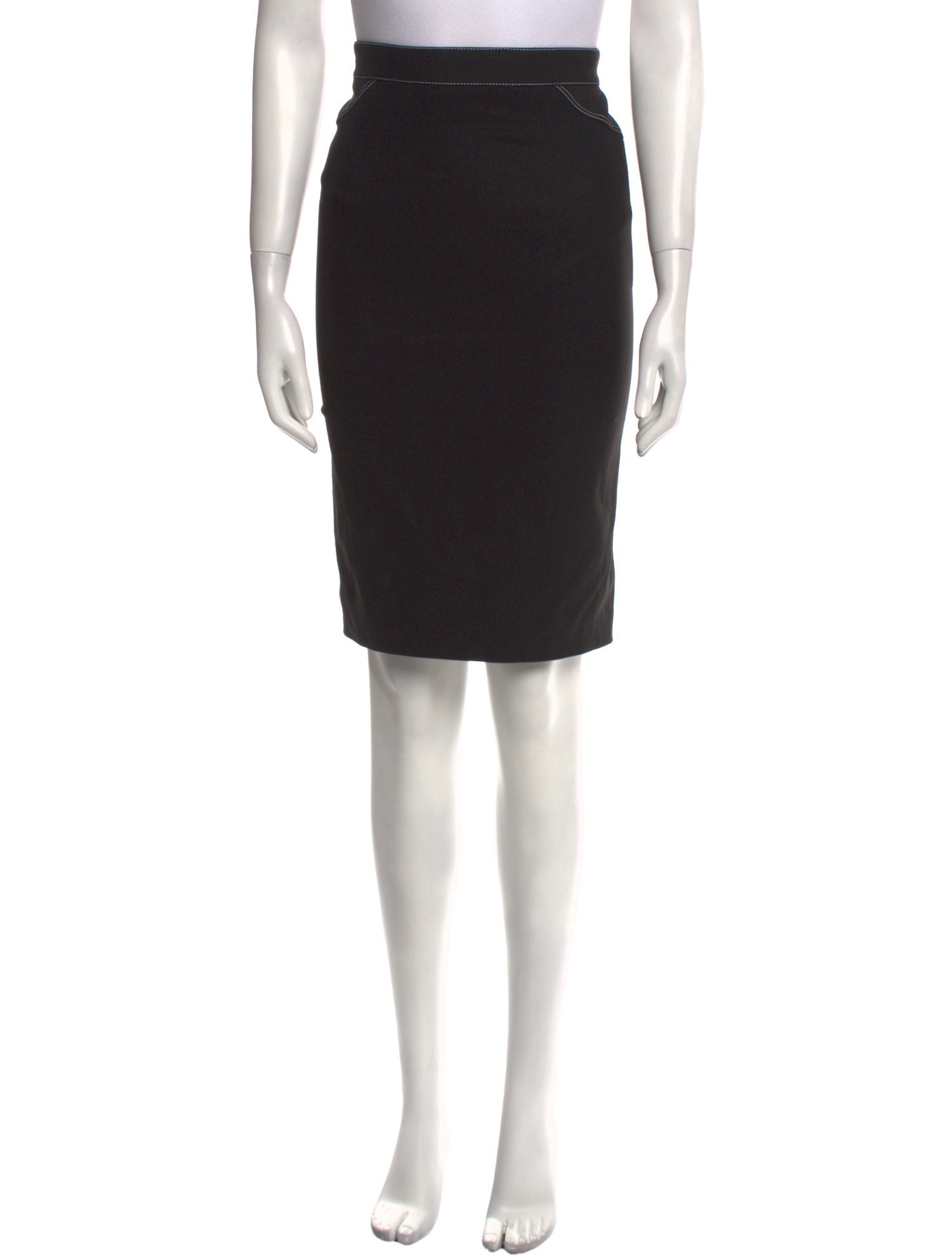 Givenchy Braided Accents Knee-Length Skirt w/ Tags