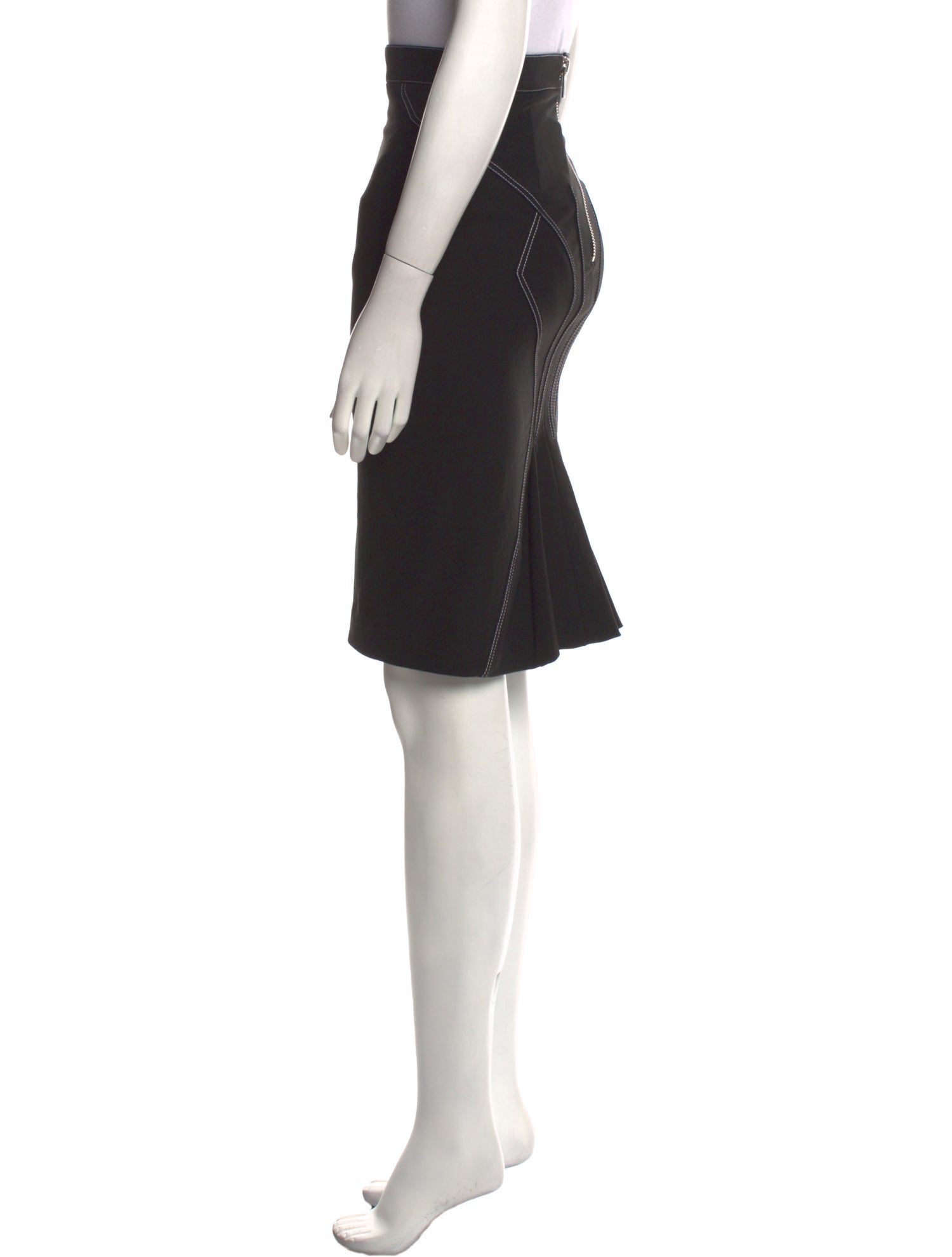 Givenchy Braided Accents Knee-Length Skirt w/ Tags