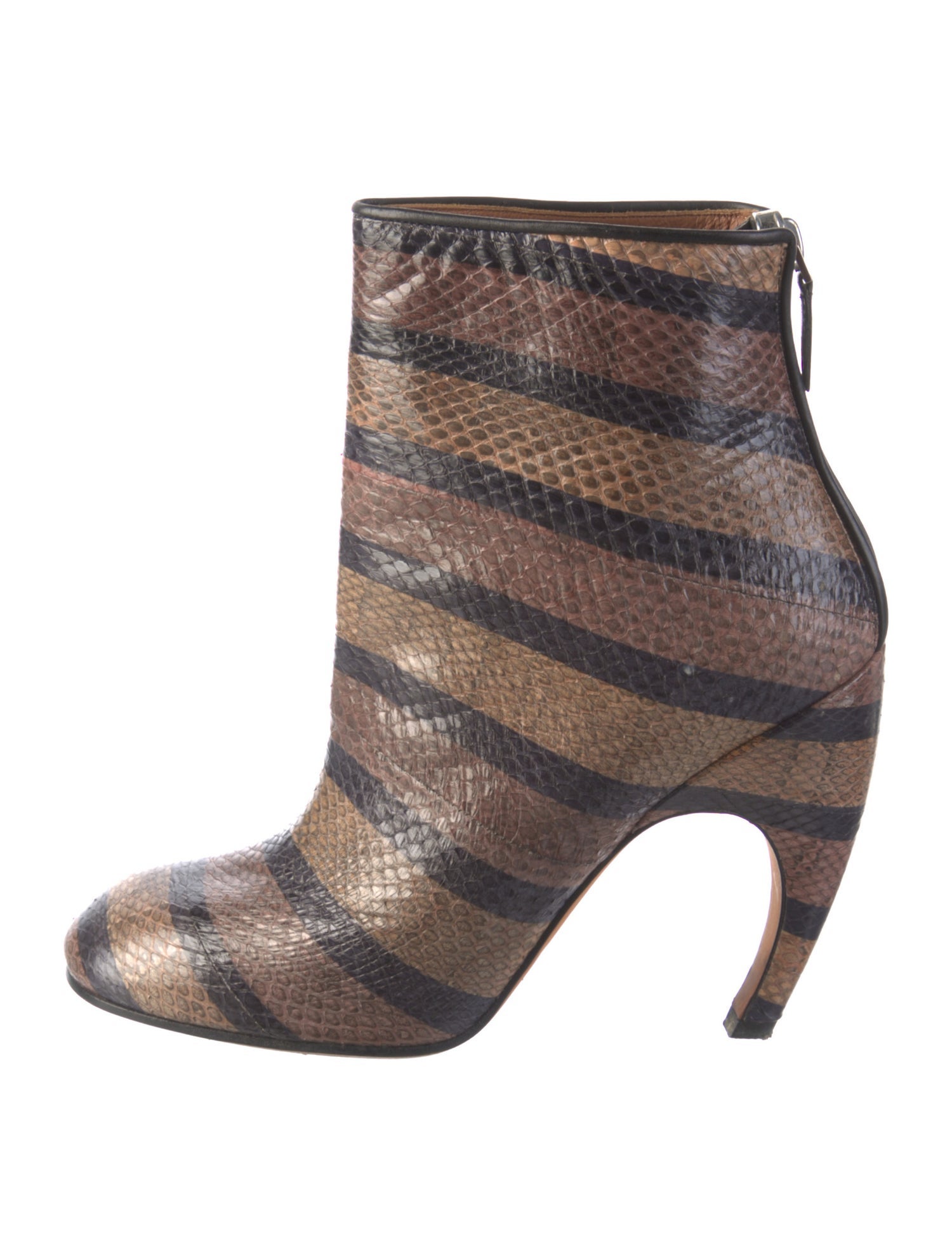 Givenchy Snakeskin Printed Boots