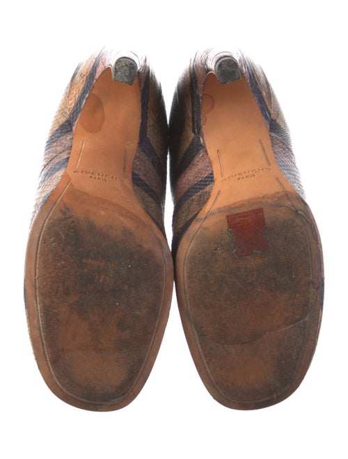 Givenchy Snakeskin Printed Boots