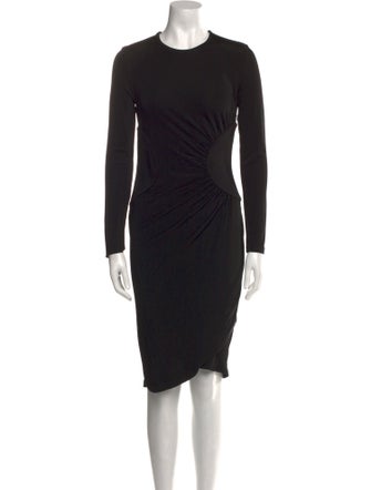 Givenchy Crew Neck Knee-Length Dress