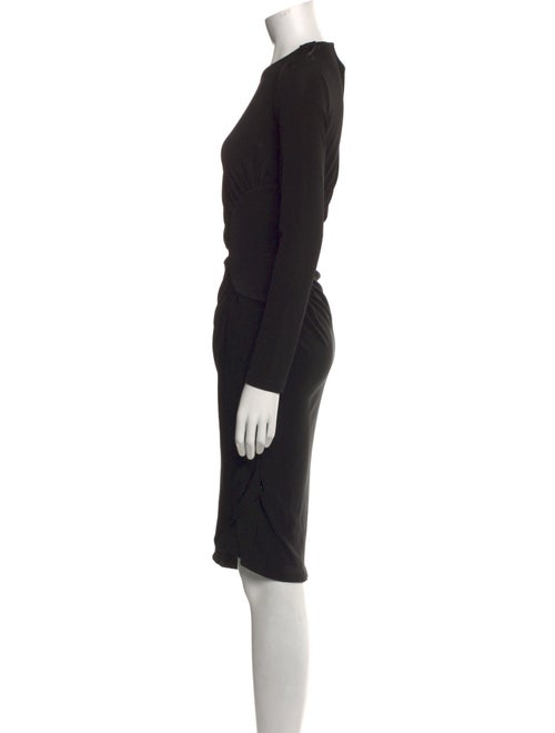 Givenchy Crew Neck Knee-Length Dress