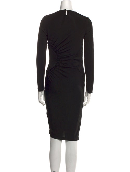 Givenchy Crew Neck Knee-Length Dress