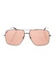 Givenchy Aviator Tinted Sunglasses