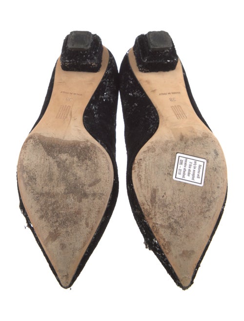 Givenchy Velvet Sequin Embellishments Pumps
