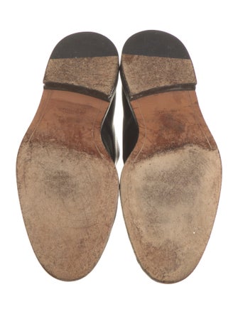 Givenchy Leather Chain-Link Accents Oxfords